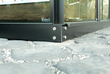 Stålsockel 11500 Svart 11,5 m² Vitavia